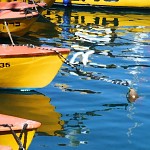 Aquarelle in Jaffa port.